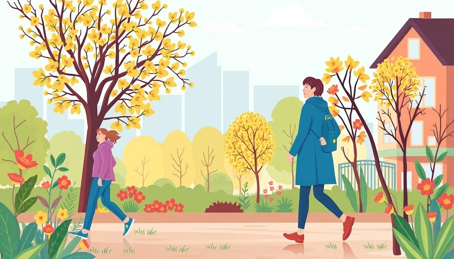 The Impact of Daily Walks on Mental Health and Well-Being
