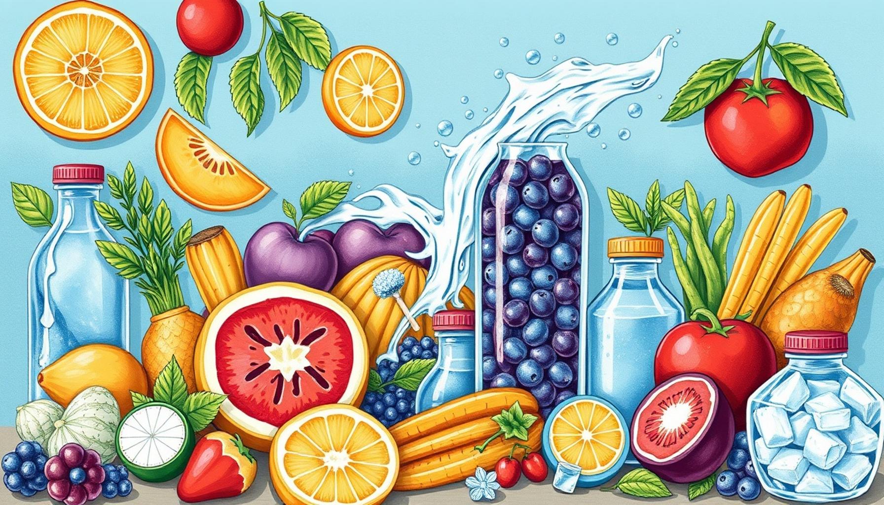 The Role of Hydration in Nutritional Choices and Overall Well-Being