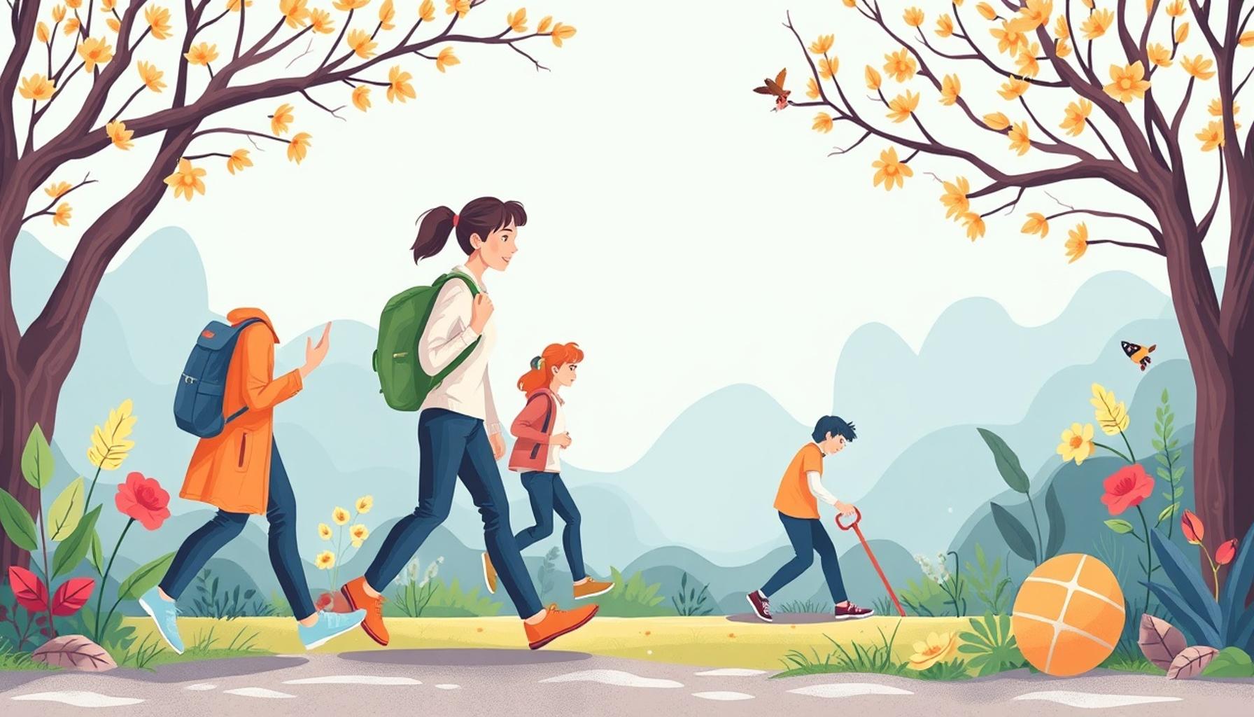 The Impact of Daily Walking on Mental Health and Well-Being