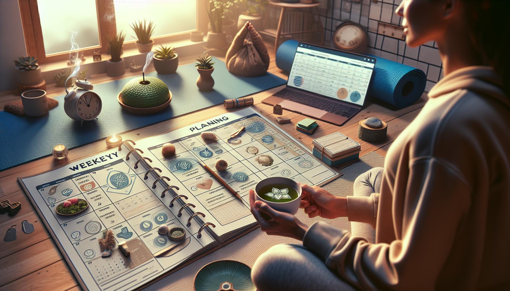 The Impact of Weekly Planning on Reducing Stress and Creating Healthy Habits