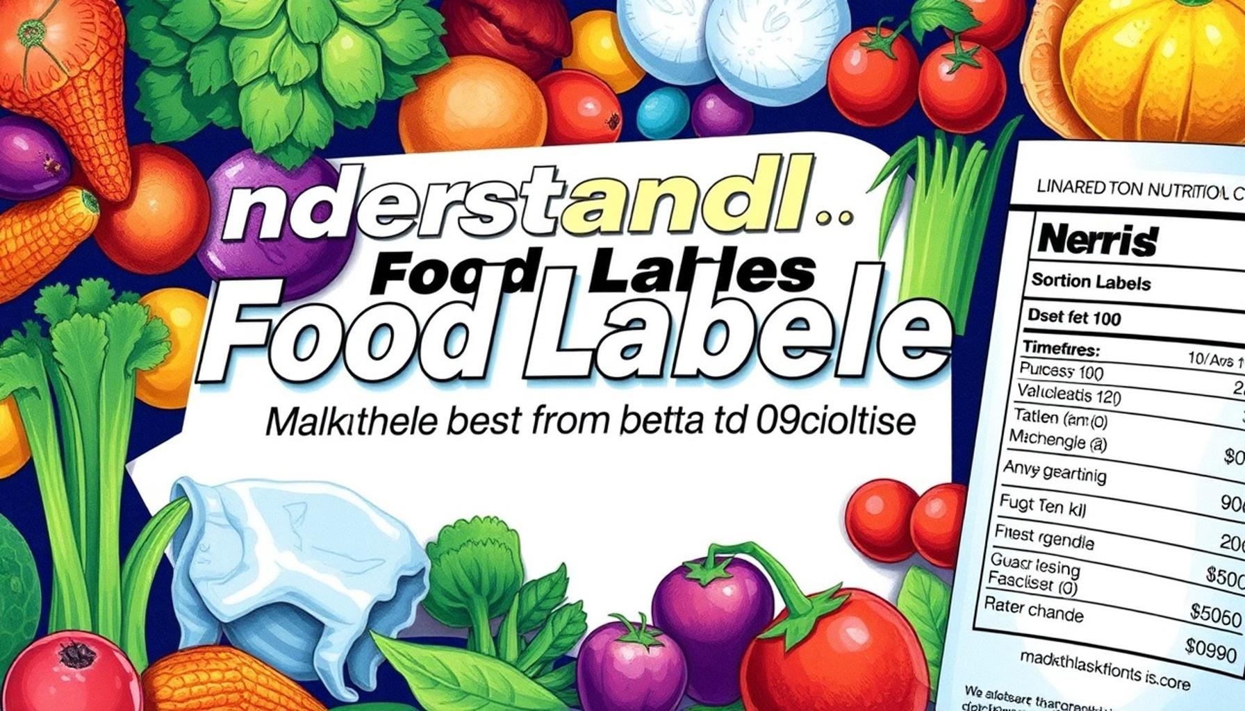 Understanding Food Labels: Making Informed Nutrition Choices